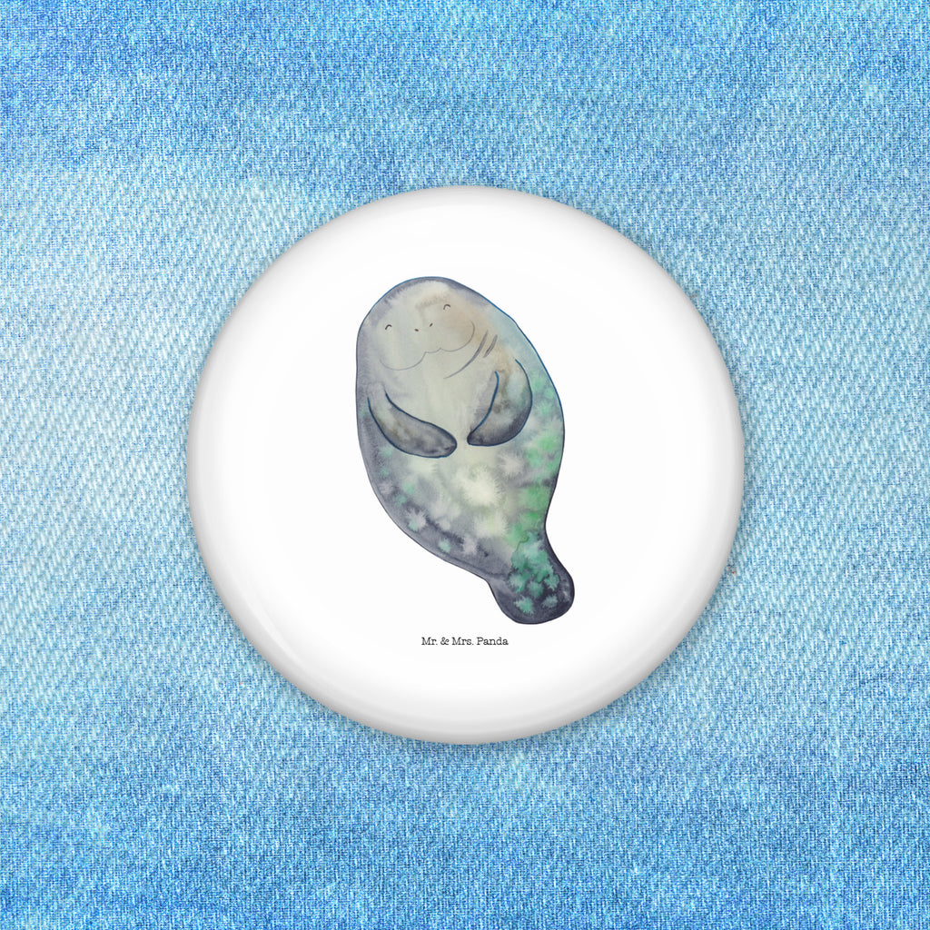 50mm Button Seekuh happy 50mm Button, Button, Pin, Anstecknadel, Meerestiere, Meer, Urlaub, Seekuh, Seekühe, Selbstliebe, Respekt, Neuanfang, Neustart, Achtsamkeit, Zufrieden, Liebeskummer, Freundin