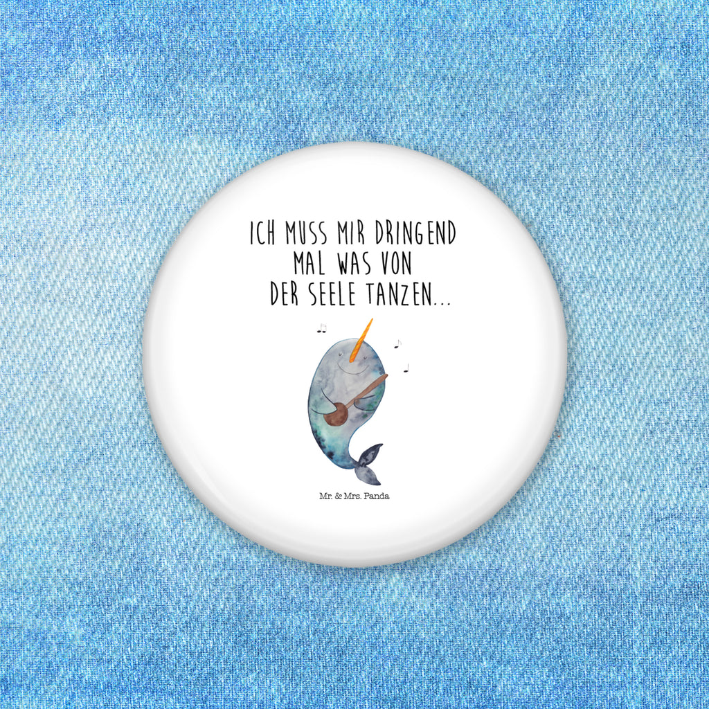 50mm Button Narwal Gitarre 50mm Button, Button, Pin, Anstecknadel, Meerestiere, Meer, Urlaub, Narwal, Wal, Tanzen, Probleme, Problemlösung, Frust, Gespräche, Gitarre