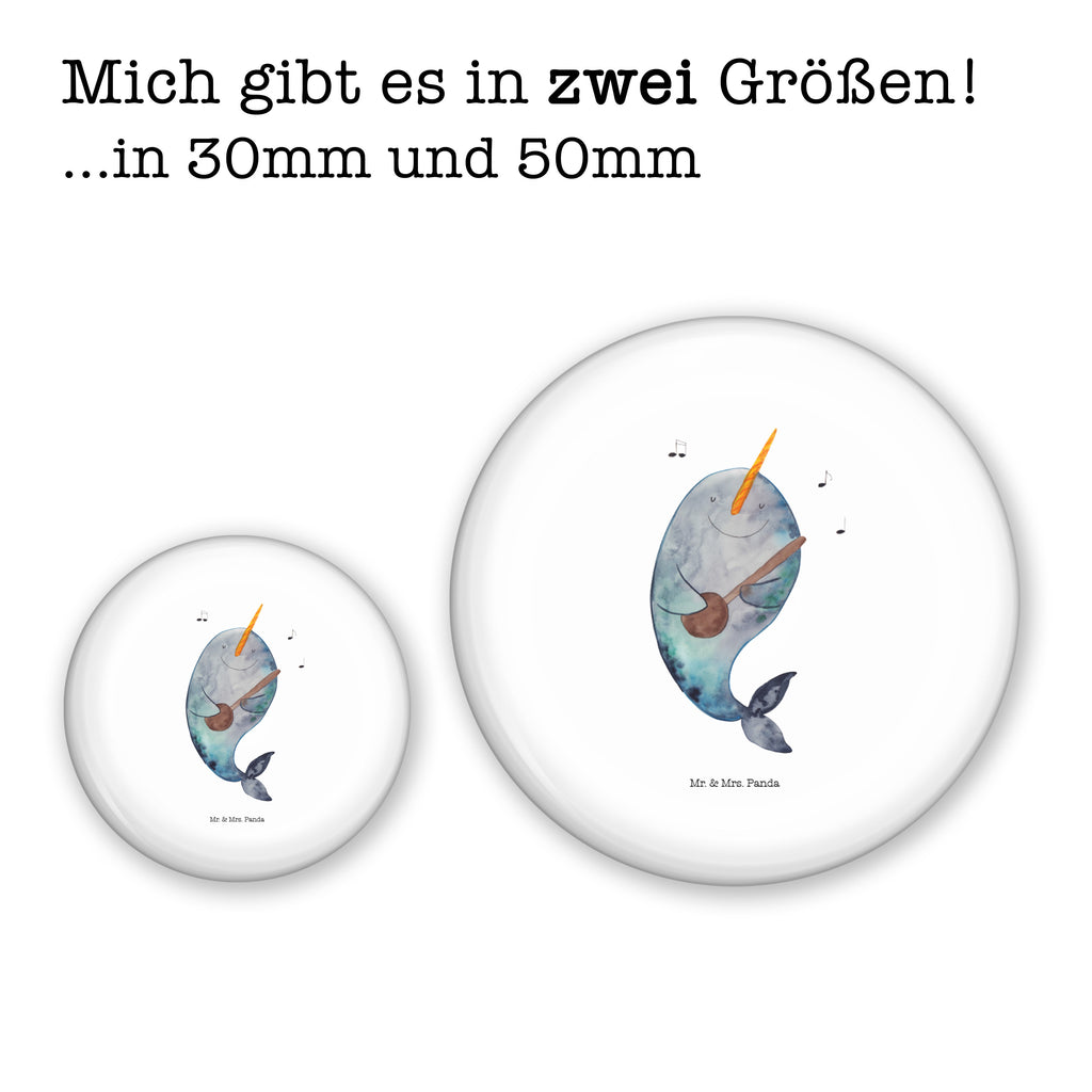 50mm Button Narwal Gitarre 50mm Button, Button, Pin, Anstecknadel, Meerestiere, Meer, Urlaub, Narwal, Wal, Tanzen, Probleme, Problemlösung, Frust, Gespräche, Gitarre