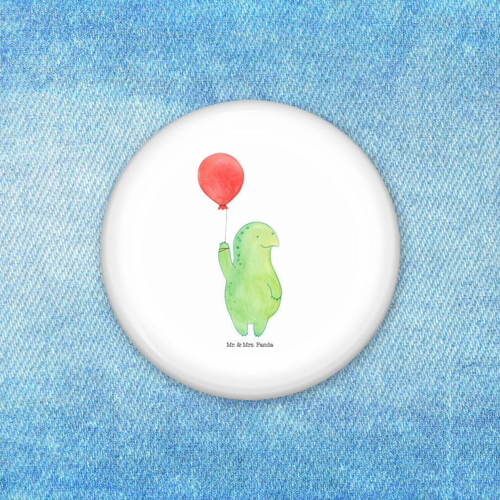 50mm Button Schildkröte Luftballon 50mm Button, Button, Pin, Anstecknadel, Schildkröte, Schildkröten, Mutausbruch, Motivation, Motivationsspruch