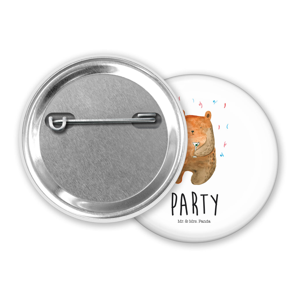 50mm Button Bär Party 50mm Button, Button, Pin, Anstecknadel, Bär, Teddy, Teddybär, Geburtstag, Geburtstagsgeschenk, Geschenk, Party, Feiern, Abfeiern, Mitbringsel, Gute Laune, Lustig