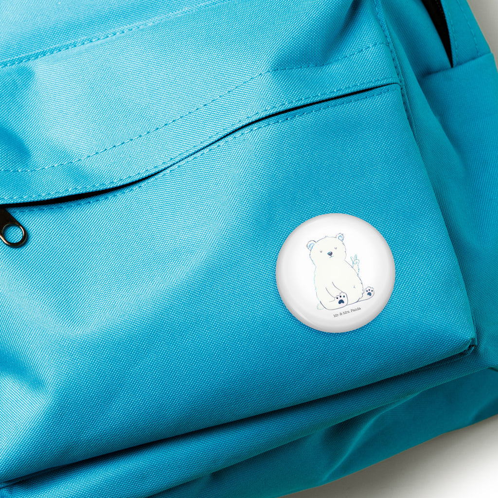 50mm Button Eisbär Faul 50mm Button, Button, Pin, Anstecknadel, Bär, Teddy, Teddybär, Eisbär, Nordpol, Faul, Entspannen, Relaxen, Büro, Arbeit, Bürojob, Arbeitsplatz, Homeoffice
