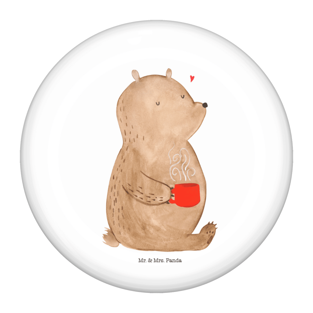 50mm Button Bär Kaffee 50mm Button, Button, Pin, Anstecknadel, Bär, Teddy, Teddybär, Kaffee, Coffee, Bären, guten Morgen, Morgenroutine, Welt erobern, Welt retten, Motivation