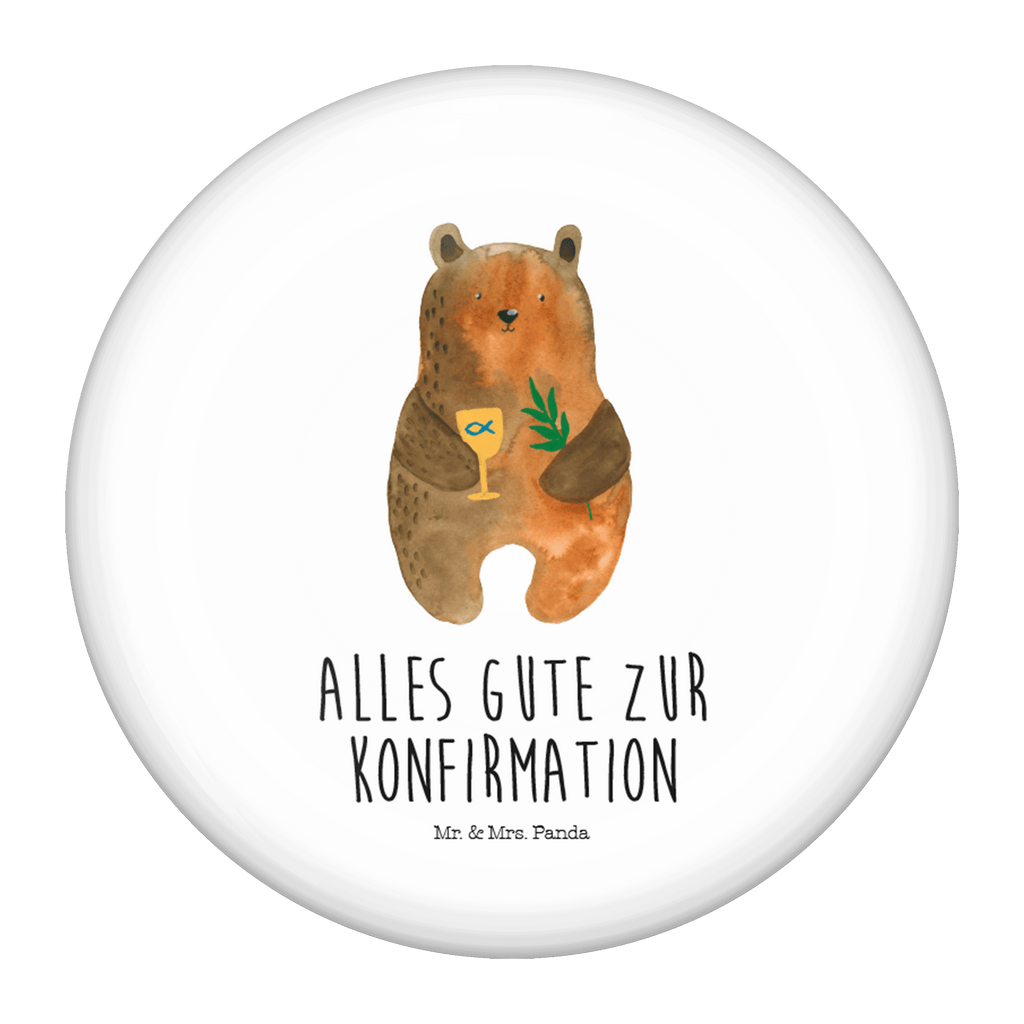 50mm Button Konfirmation-Bär 50mm Button, Button, Pin, Anstecknadel, Bär, Teddy, Teddybär, Konfirmation, Kirche, evangelisch, Gottesdienst