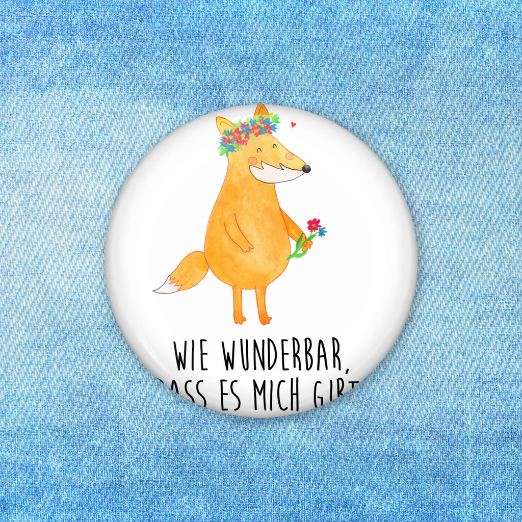 50mm Button Fuchs Blumenliebe 50mm Button, Button, Pin, Anstecknadel, Fuchs, Füchse, Fox, Liebe, Freundin, Fuchsmädchen, Blumenmädchen, Freundinnen, Liebesbeweis, Blume, Blumen, Motivation, Freude, ich, mich, Selbstliebe