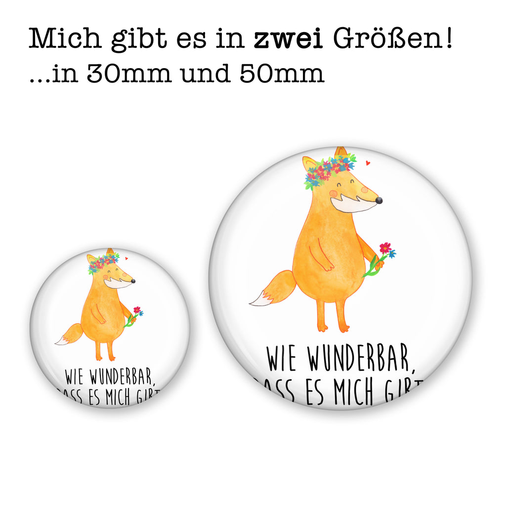 50mm Button Fuchs Blumenliebe 50mm Button, Button, Pin, Anstecknadel, Fuchs, Füchse, Fox, Liebe, Freundin, Fuchsmädchen, Blumenmädchen, Freundinnen, Liebesbeweis, Blume, Blumen, Motivation, Freude, ich, mich, Selbstliebe