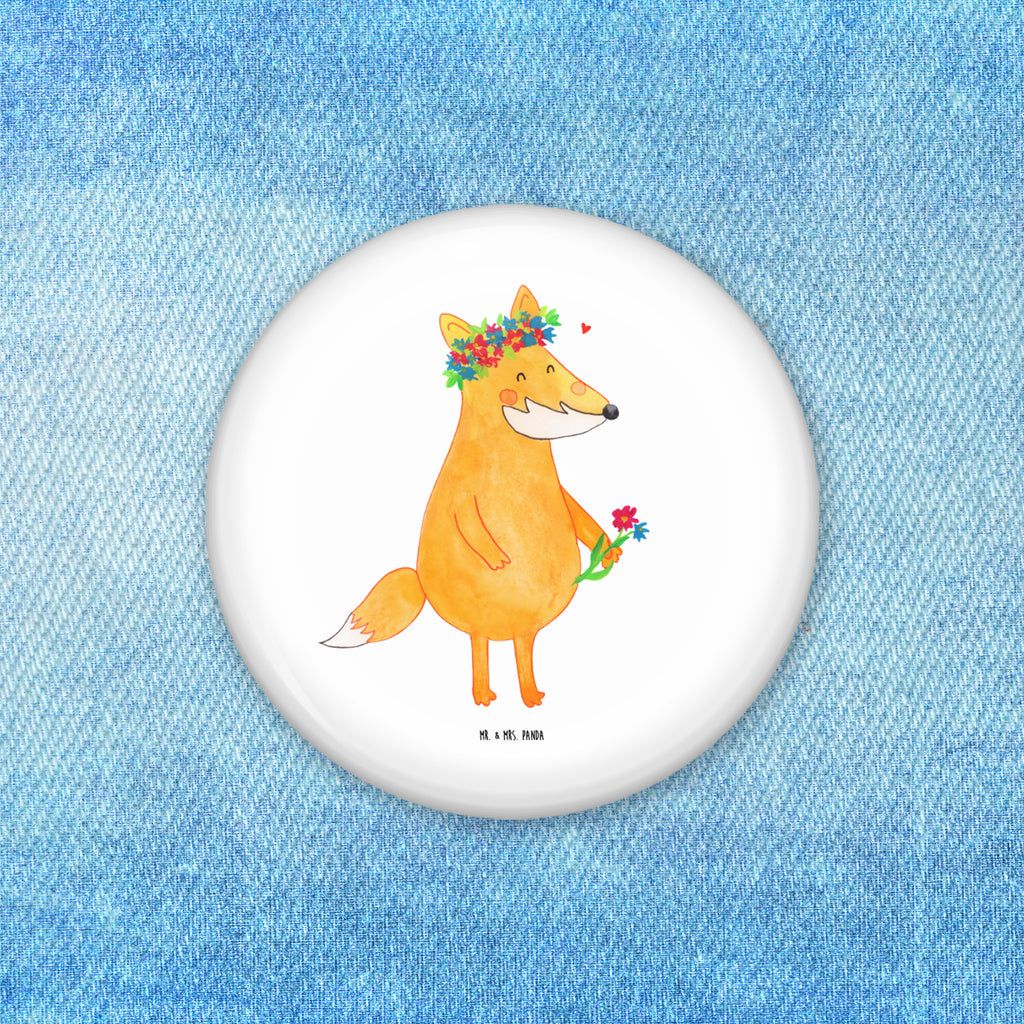 50mm Button Fuchs Blumenliebe 50mm Button, Button, Pin, Anstecknadel, Fuchs, Füchse, Fox, Liebe, Freundin, Fuchsmädchen, Blumenmädchen, Freundinnen, Liebesbeweis, Blume, Blumen, Motivation, Freude, ich, mich, Selbstliebe