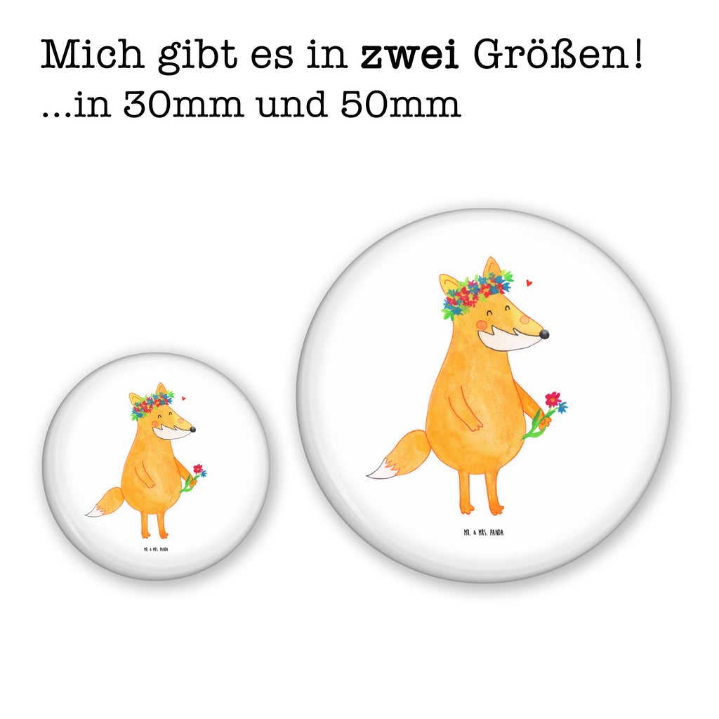 50mm Button Fuchs Blumenliebe 50mm Button, Button, Pin, Anstecknadel, Fuchs, Füchse, Fox, Liebe, Freundin, Fuchsmädchen, Blumenmädchen, Freundinnen, Liebesbeweis, Blume, Blumen, Motivation, Freude, ich, mich, Selbstliebe