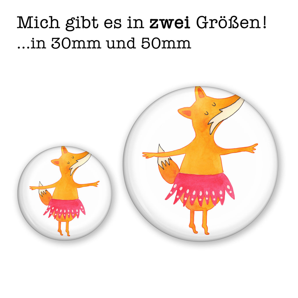 50mm Button Fuchs Ballerina 50mm Button, Button, Pin, Anstecknadel, Fuchs, Fuchs Spruch, Füchse, Füchsin, Ballerina, Ballett, Tänzerin, Tanzen, Party, Einladung, Geburtstag