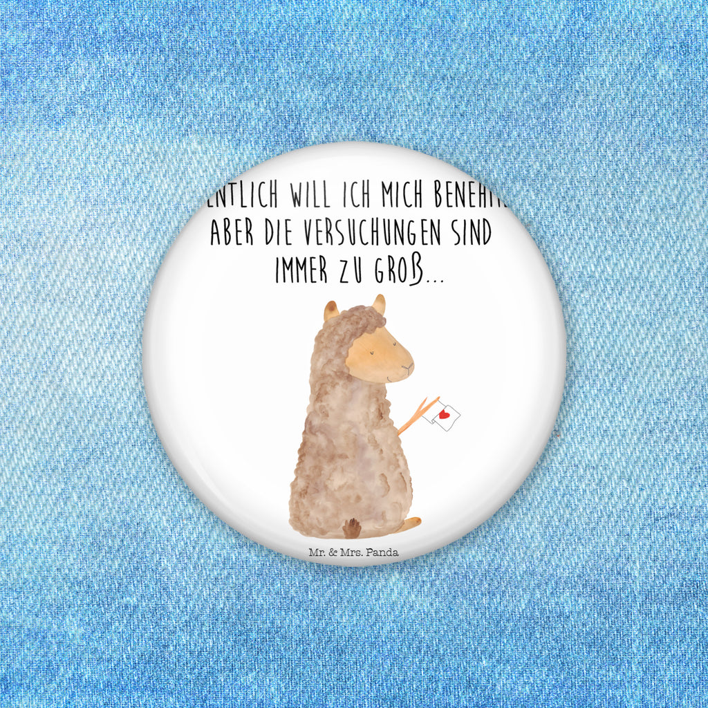 50mm Button Alpaka Fahne 50mm Button, Button, Pin, Anstecknadel, Alpaka, Lama, Alpakas, Lamas, Liebe