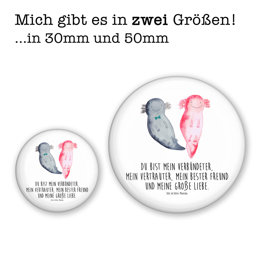 50mm Button Axolotl Axel+Lotte 50mm Button, Button, Pin, Anstecknadel, Axolotl, Molch, Axolot, Schwanzlurch, Lurch, Lurche, Liebe, große Liebe, Liebesbeweis, Freund, Verlobter, Ehemann, Jahrestag, Valentinstag