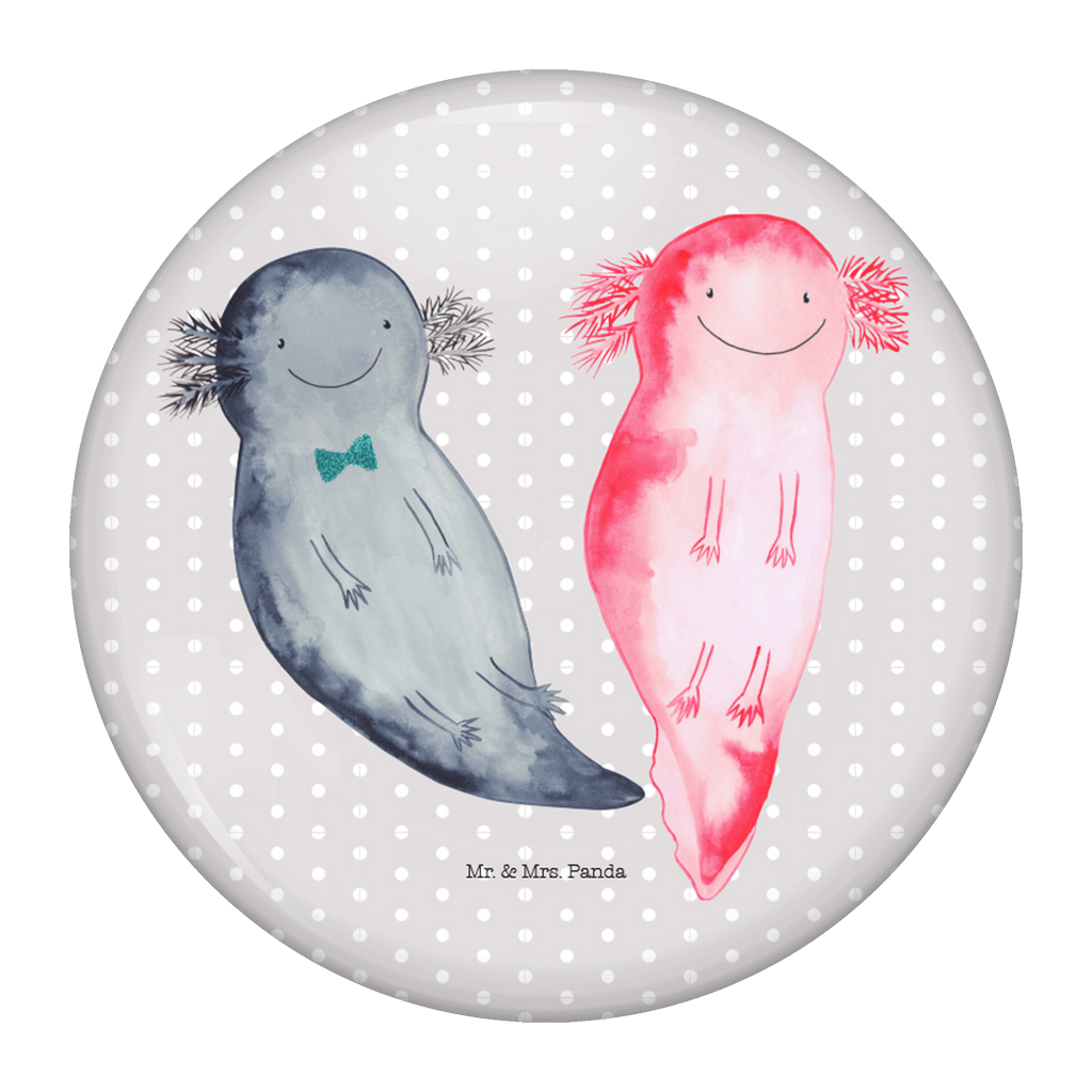 50mm Button Axolotl Axel+Lotte 50mm Button, Button, Pin, Anstecknadel, Axolotl, Molch, Axolot, Schwanzlurch, Lurch, Lurche, Liebe, große Liebe, Liebesbeweis, Freund, Verlobter, Ehemann, Jahrestag, Valentinstag