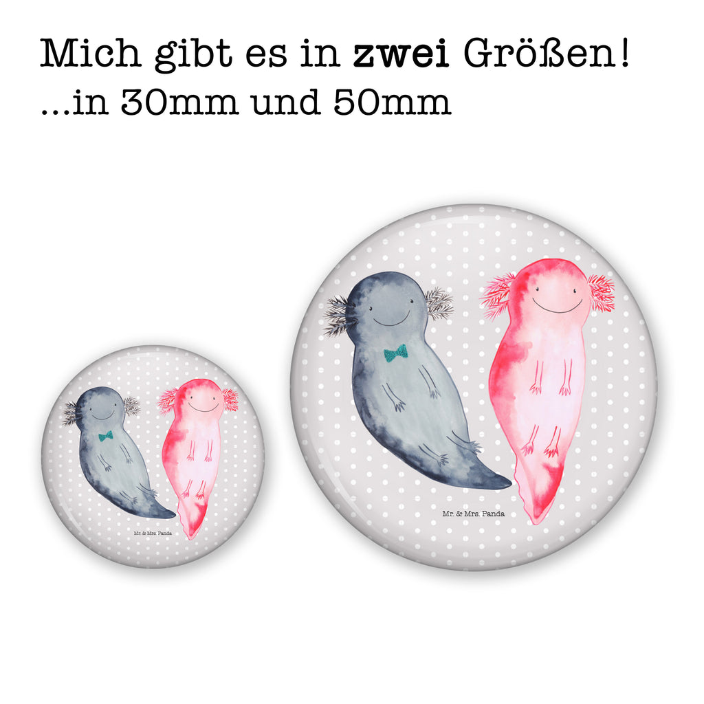 50mm Button Axolotl Axel+Lotte 50mm Button, Button, Pin, Anstecknadel, Axolotl, Molch, Axolot, Schwanzlurch, Lurch, Lurche, Liebe, große Liebe, Liebesbeweis, Freund, Verlobter, Ehemann, Jahrestag, Valentinstag