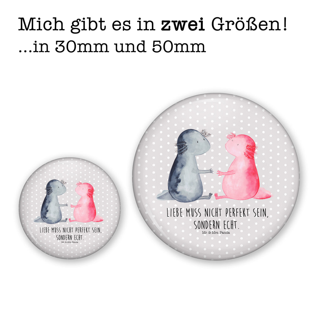 50mm Button Axolotl Liebe 50mm Button, Button, Pin, Anstecknadel, Axolotl, Molch, Axolot, Schwanzlurch, Lurch, Lurche, Liebe, große Liebe, Liebesbeweis, Freund, Verlobter, Ehemann, Jahrestag, Valentinstag