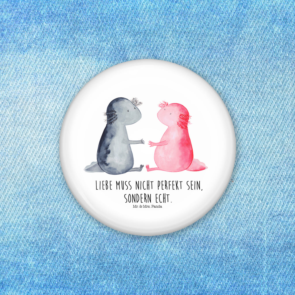 50mm Button Axolotl Liebe 50mm Button, Button, Pin, Anstecknadel, Axolotl, Molch, Axolot, Schwanzlurch, Lurch, Lurche, Liebe, große Liebe, Liebesbeweis, Freund, Verlobter, Ehemann, Jahrestag, Valentinstag