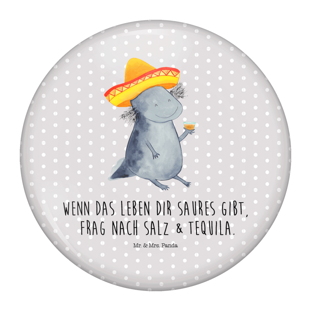 50mm Button Axolotl Tequila 50mm Button, Button, Pin, Anstecknadel, Axolotl, Molch, Mexico, Mexiko, Sombrero, Zitrone, Tequila, Motivation, Spruch, Schwanzlurch, Lurch, Lurche, Axolot, Feuerdrache, Feuersalamander