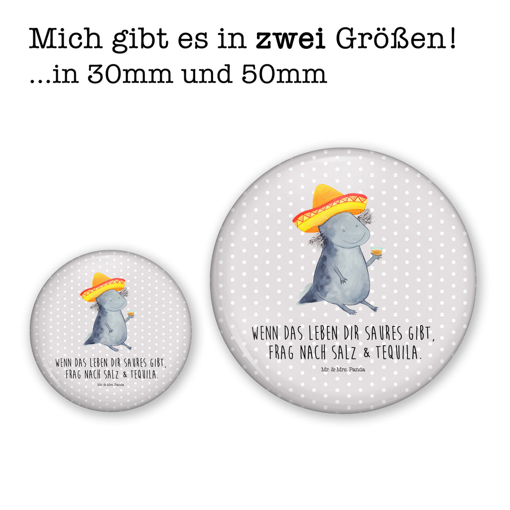 50mm Button Axolotl Tequila 50mm Button, Button, Pin, Anstecknadel, Axolotl, Molch, Mexico, Mexiko, Sombrero, Zitrone, Tequila, Motivation, Spruch, Schwanzlurch, Lurch, Lurche, Axolot, Feuerdrache, Feuersalamander