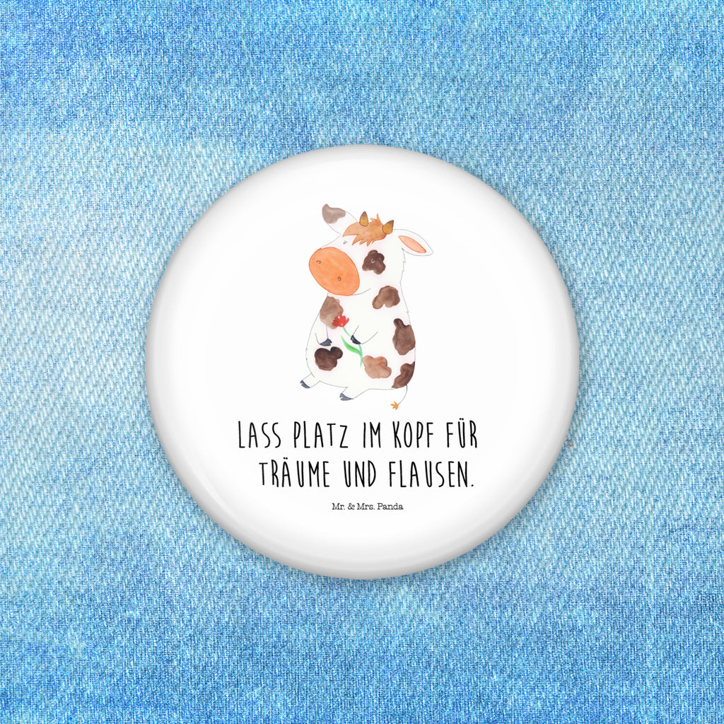 50mm Button Kuh 50mm Button, Button, Pin, Anstecknadel, Bauernhof, Hoftiere, Landwirt, Landwirtin, Kuh, Kühe, Träume, Flausen, Spruch, Magie, Motivtion, Hof, Milch, Milchkuh