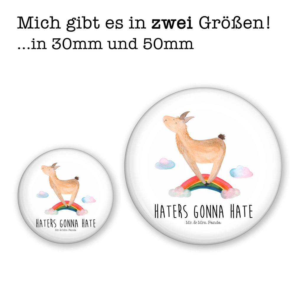 50mm Button Lama Regenbogen 50mm Button, Button, Pin, Anstecknadel, Lama, Alpaka, Lamas, Regenbogen, Haters gonna hate, Haters, Selbstständig, Außenseiter, Schule, Abi, Hobby, Wolkenland, Freiheit