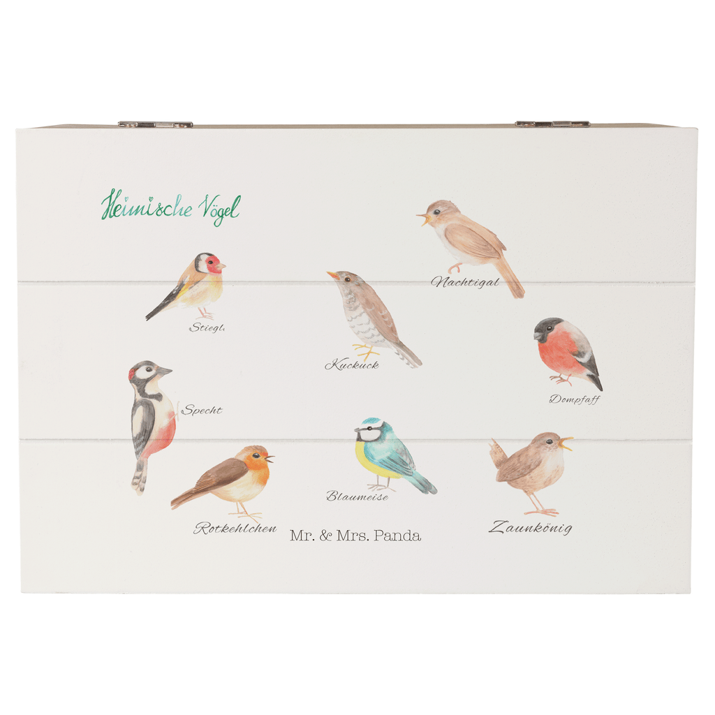 Holzkiste Heimische Vögel Vögel, Heimische Vögel Holzkiste, Kiste, Schatzkiste, Truhe, Schatulle, XXL,  Erinnerungsbox, Erinnerungskiste, Dekokiste, Aufbewahrungsbox  Blumen Deko, Frühlings Deko, Sommer Deko, Dekoration, positive Botschaft, Naturliebhaber, Outdoor, Natur, Abenteuer