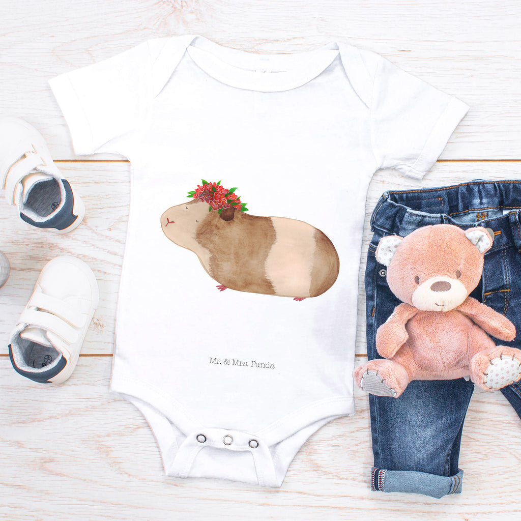 Organic Baby Body Meerschweinchen weise Babykleidung, Babystrampler, Strampler, Wickelbody, Baby Erstausstattung, Junge, Mädchen, Tiermotive, Gute Laune, lustige Sprüche, Tiere, Meerschweinchen, Meerie, Meeries, Wunder, Blumenkind, Realität, Spruch, Weisheit, Motivation, Wunderland