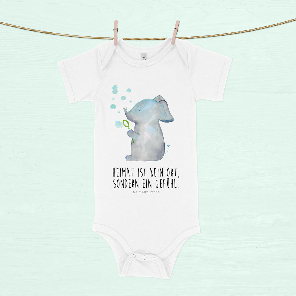 Organic Baby Body Elefant Seifenblasen Babykleidung, Babystrampler, Strampler, Wickelbody, Baby Erstausstattung, Junge, Mädchen, Tiermotive, Gute Laune, lustige Sprüche, Tiere, Elefant, Elefanten, Dickhäter, Rüsseltier, Seifenblasen, Liebe, Heimat, Gefühl. Daheim, Liebesbeweis, Liebesspruch