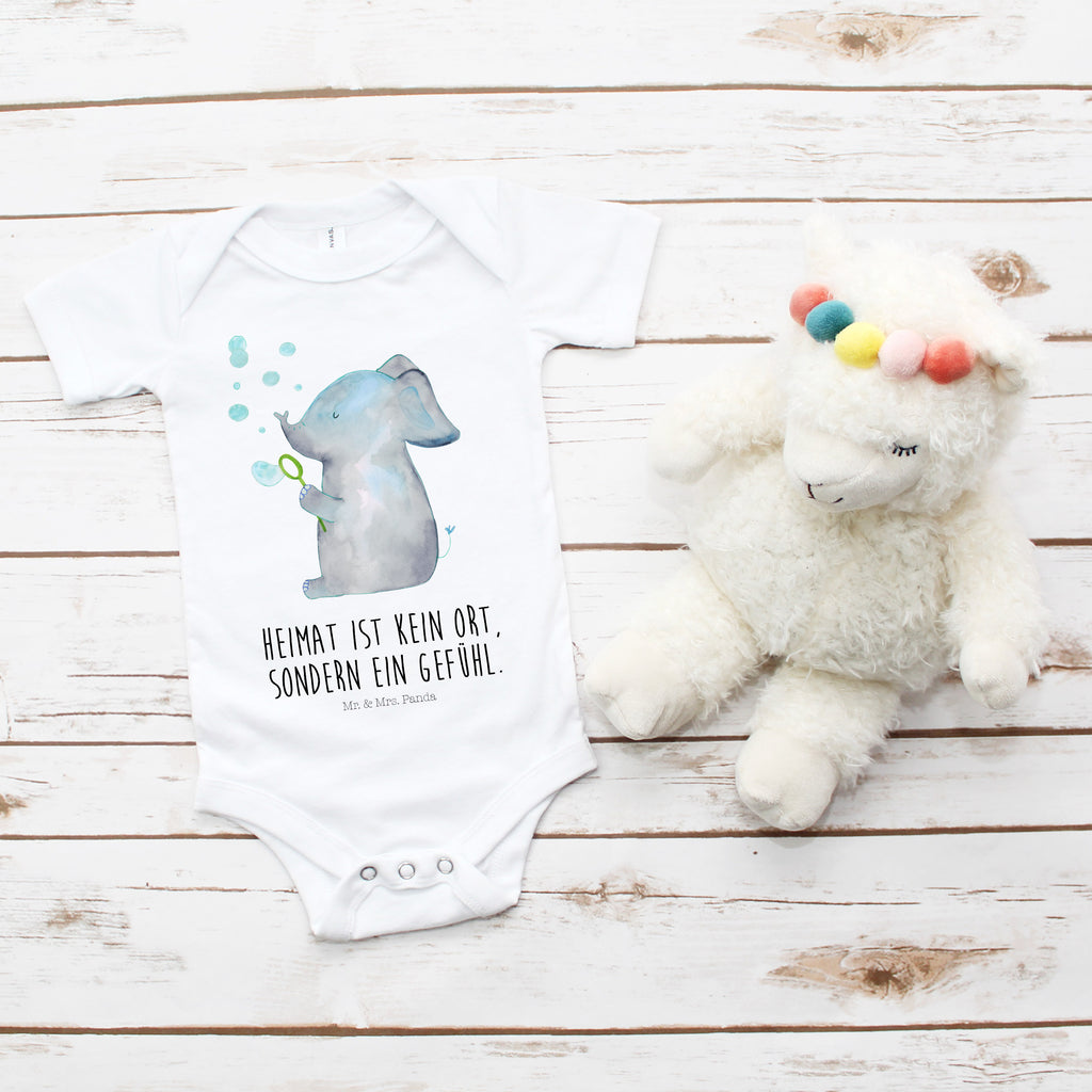 Organic Baby Body Elefant Seifenblasen Babykleidung, Babystrampler, Strampler, Wickelbody, Baby Erstausstattung, Junge, Mädchen, Tiermotive, Gute Laune, lustige Sprüche, Tiere, Elefant, Elefanten, Dickhäter, Rüsseltier, Seifenblasen, Liebe, Heimat, Gefühl. Daheim, Liebesbeweis, Liebesspruch