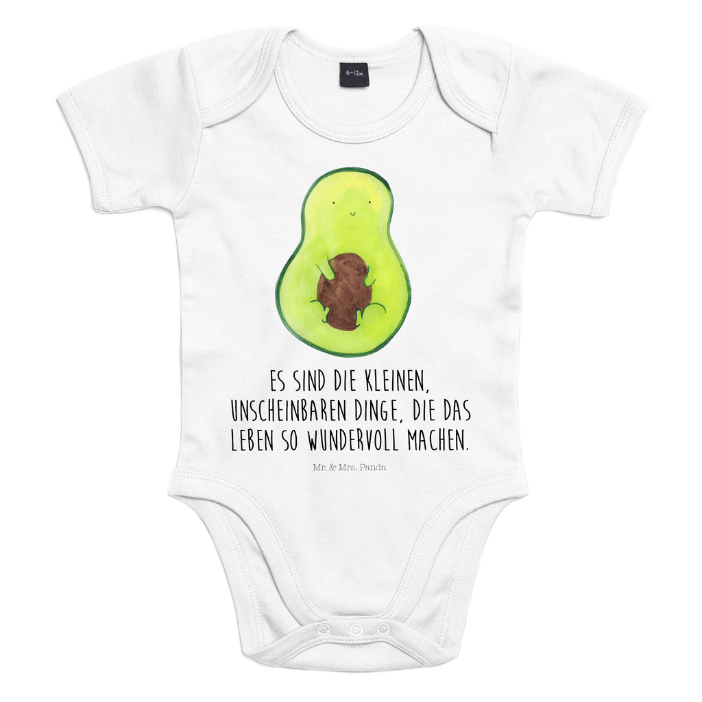 Organic Baby Body Avocado mit Kern Babykleidung, Babystrampler, Strampler, Wickelbody, Baby Erstausstattung, Junge, Mädchen, Avocado, Veggie, Vegan, Gesund, Avokado, Avocadokern, Kern, Pflanze, Spruch Leben
