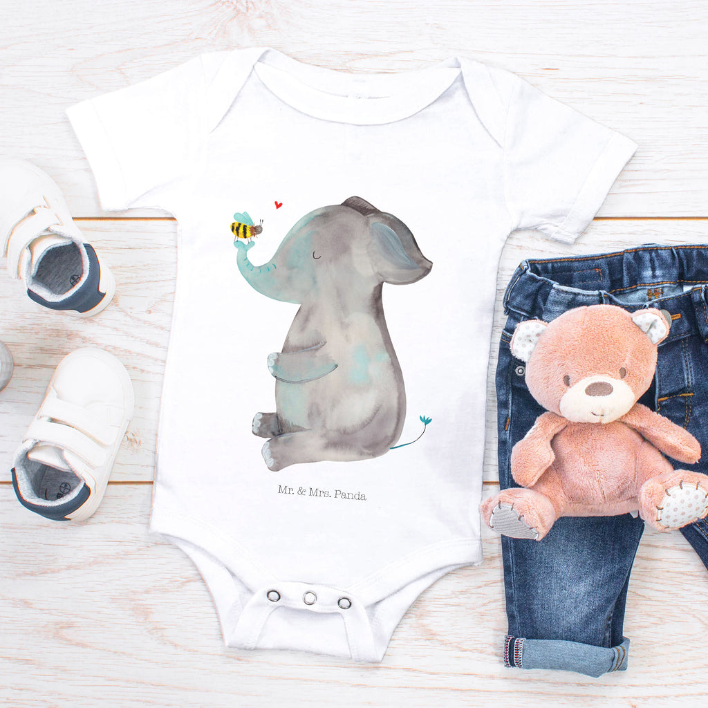 Organic Baby Body Elefant & Biene Babykleidung, Babystrampler, Strampler, Wickelbody, Baby Erstausstattung, Junge, Mädchen, Tiermotive, Gute Laune, lustige Sprüche, Tiere, Elefant, Biene, Liebe, Liebesbeweis, Jahrestag, Liebesgeschenk, Heiratsantrag, Hochzeitsgeschenk, Liebesspruch