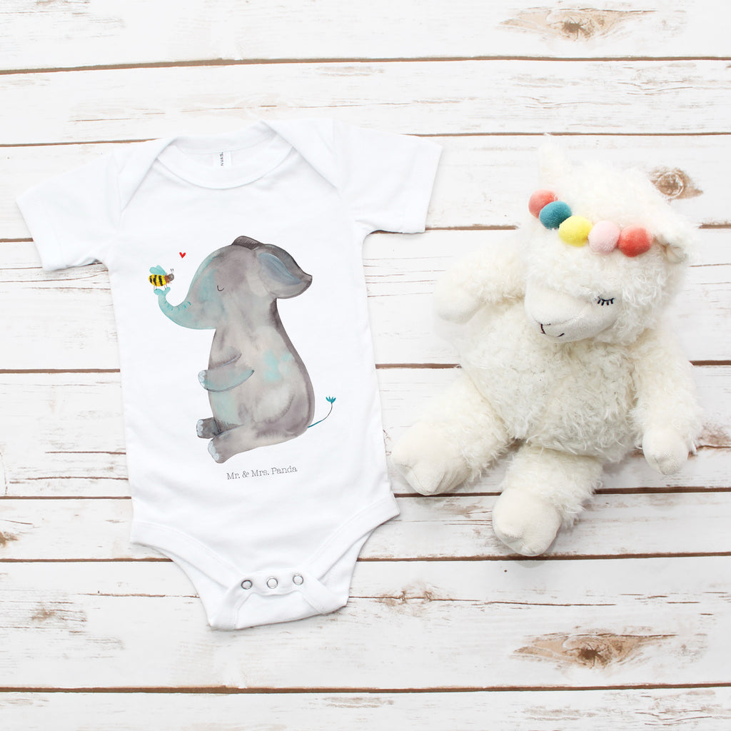 Organic Baby Body Elefant & Biene Babykleidung, Babystrampler, Strampler, Wickelbody, Baby Erstausstattung, Junge, Mädchen, Tiermotive, Gute Laune, lustige Sprüche, Tiere, Elefant, Biene, Liebe, Liebesbeweis, Jahrestag, Liebesgeschenk, Heiratsantrag, Hochzeitsgeschenk, Liebesspruch