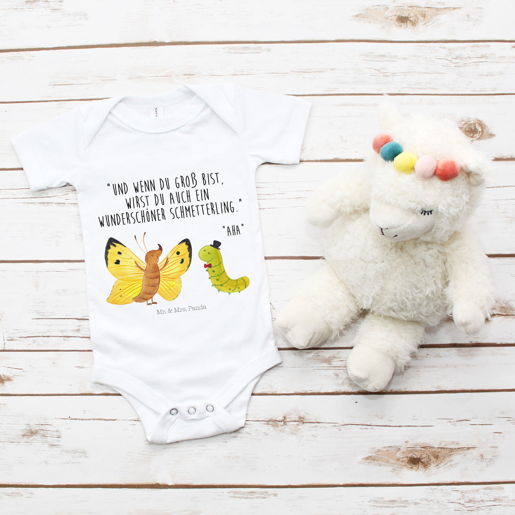 Organic Baby Body Raupe & Schmetterling Babykleidung, Babystrampler, Strampler, Wickelbody, Baby Erstausstattung, Junge, Mädchen, Tiermotive, Gute Laune, lustige Sprüche, Tiere, Raupe, Schmetterling, Zitronenfalter, Entwicklung, Erwachsen werden, Kokon, Hut, Hütchen, Schönheit, Aufwachsen
