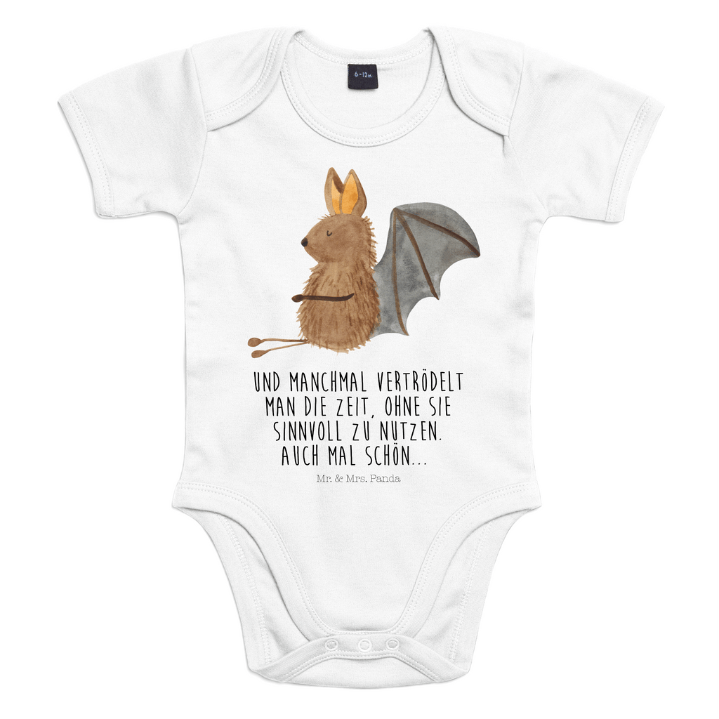 Organic Baby Body Fledermaus sitzend Babykleidung, Babystrampler, Strampler, Wickelbody, Baby Erstausstattung, Junge, Mädchen, Tiermotive, Gute Laune, lustige Sprüche, Tiere, Fledermaus, Fledermäuse, Motivation, entspannen