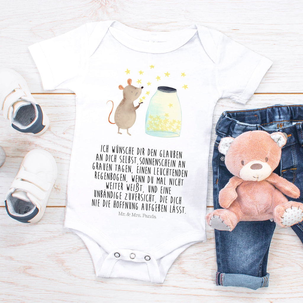 Organic Baby Body Maus Sterne Babykleidung, Babystrampler, Strampler, Wickelbody, Baby Erstausstattung, Junge, Mädchen, Tiermotive, Gute Laune, lustige Sprüche, Tiere, Maus, Sterne, Wunsch, Kind, Taufe, Taufgeschenk, Geburt, Schwangerschaft, erstes Kind, Kindergeburtstag, Geburtstag, Hoffnung, Träume