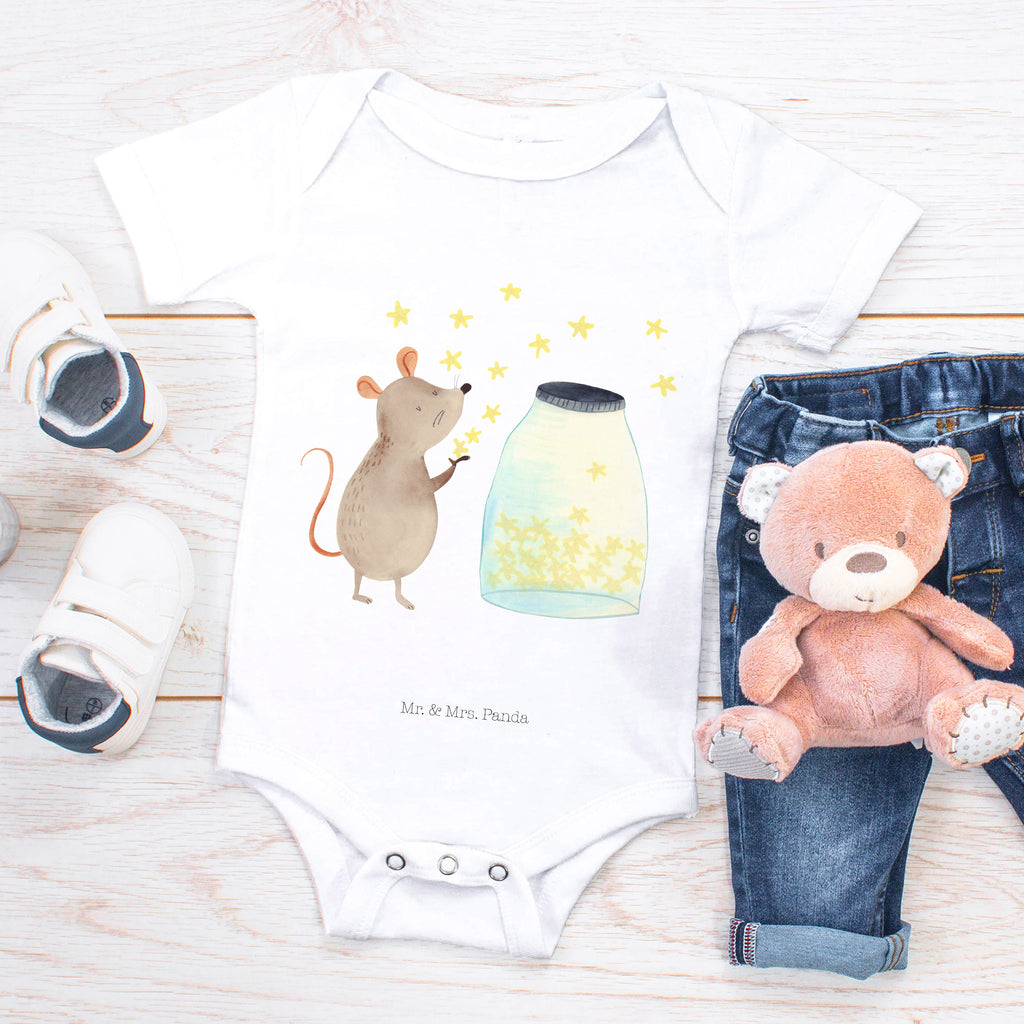Organic Baby Body Maus Sterne Babykleidung, Babystrampler, Strampler, Wickelbody, Baby Erstausstattung, Junge, Mädchen, Tiermotive, Gute Laune, lustige Sprüche, Tiere, Maus, Sterne, Wunsch, Kind, Taufe, Taufgeschenk, Geburt, Schwangerschaft, erstes Kind, Kindergeburtstag, Geburtstag, Hoffnung, Träume
