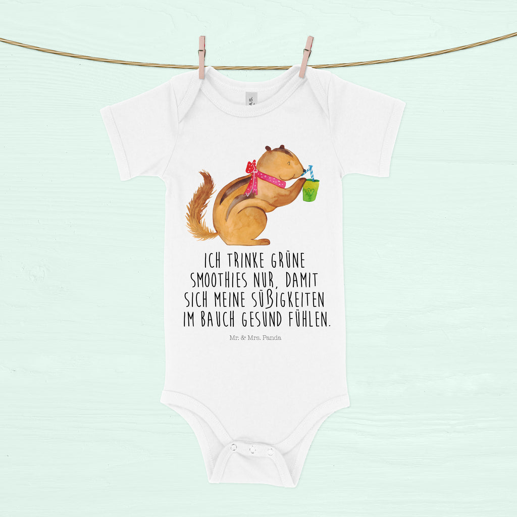 Organic Baby Body Eichhörnchen Smoothie Babykleidung, Babystrampler, Strampler, Wickelbody, Baby Erstausstattung, Junge, Mädchen, Tiermotive, Gute Laune, lustige Sprüche, Tiere, Green Smoothies, Diät, Abnehmen, Streifenhörnchen, Eichhörnchen