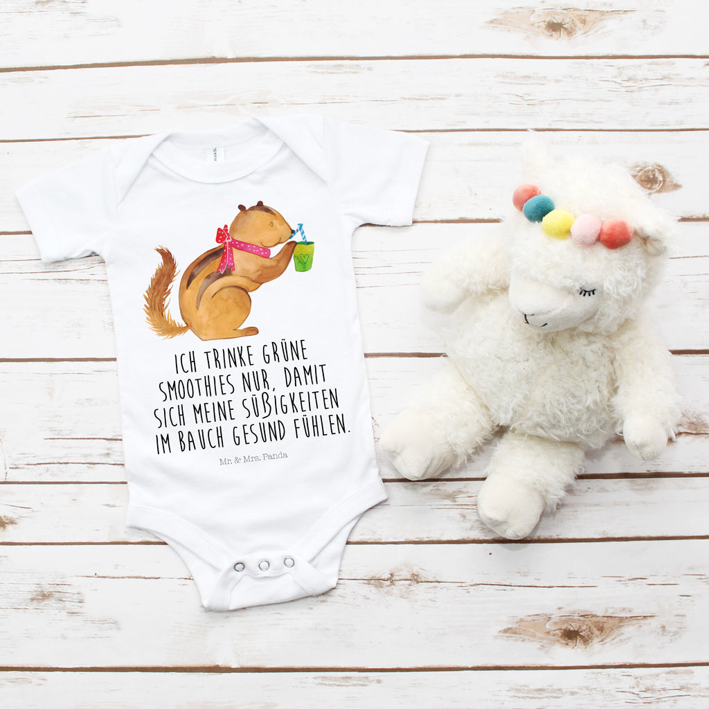 Organic Baby Body Eichhörnchen Smoothie Babykleidung, Babystrampler, Strampler, Wickelbody, Baby Erstausstattung, Junge, Mädchen, Tiermotive, Gute Laune, lustige Sprüche, Tiere, Green Smoothies, Diät, Abnehmen, Streifenhörnchen, Eichhörnchen