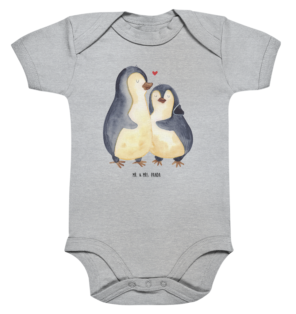 Organic Baby Body Pinguin umarmend Babykleidung, Babystrampler, Strampler, Wickelbody, Baby Erstausstattung, Junge, Mädchen, Pinguin, Liebe, Liebespaar, Liebesbeweis, Liebesgeschenk, Verlobung, Jahrestag, Hochzeitstag, Hochzeit, Hochzeitsgeschenk