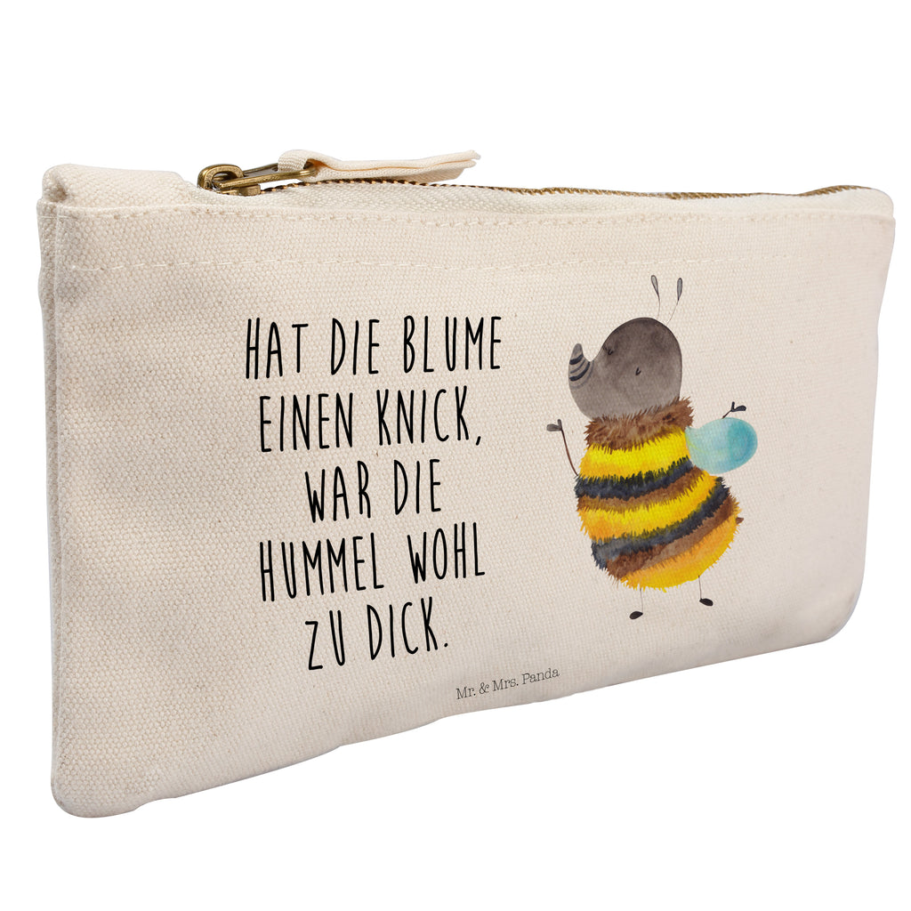 Schminktasche Hummel flauschig Schminktasche, Kosmetiktasche, Kosmetikbeutel, Stiftemäppchen, Etui, Federmappe, Makeup, XXL, Schminketui, Kosmetiketui, Schlamperetui, Tiermotive, Gute Laune, lustige Sprüche, Tiere, Hummel, Flauschig, Biene, Blume, Natur