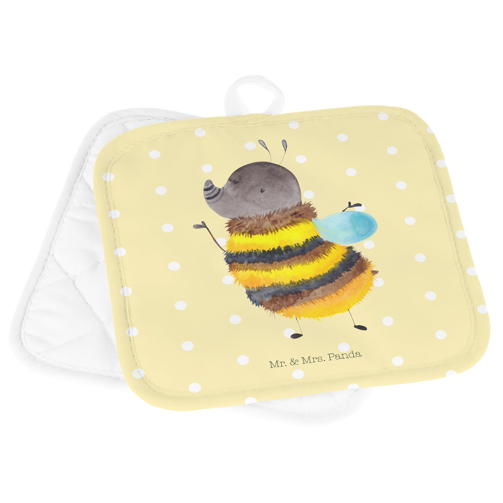 2er Set Topflappen  Hummel flauschig Topflappen, Topfuntersetzer, Ofenhandschuh, Topflappen Set, Topflappen lustig, Topflappen mit Spruch, Tiermotive, Gute Laune, lustige Sprüche, Tiere, Hummel, Flauschig, Biene, Blume, Natur
