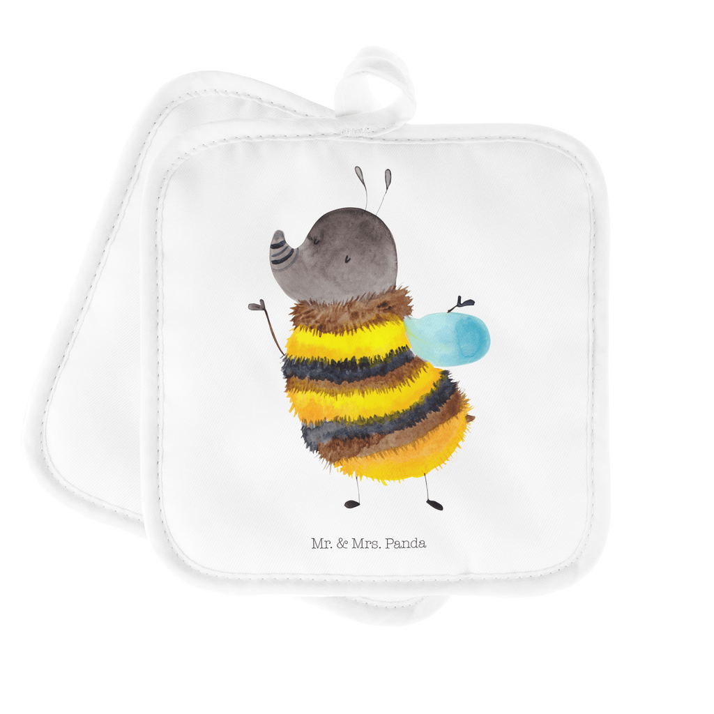 2er Set Topflappen  Hummel flauschig Topflappen, Topfuntersetzer, Ofenhandschuh, Topflappen Set, Topflappen lustig, Topflappen mit Spruch, Tiermotive, Gute Laune, lustige Sprüche, Tiere, Hummel, Flauschig, Biene, Blume, Natur
