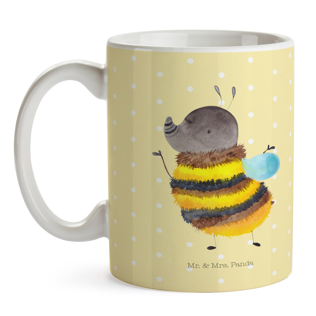 Tasse Hummel flauschig Hummel, Flauschig, Biene, Blume, Natur Becher, Kaffeetasse, Kaffeebecher, Tee, Frühstück, Büro  süße Tiermotive, gute Laune, lustige Sprüche, Tiere