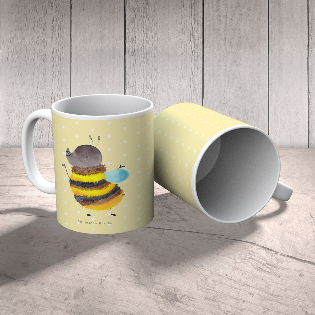 Tasse Hummel flauschig Hummel, Flauschig, Biene, Blume, Natur Becher, Kaffeetasse, Kaffeebecher, Tee, Frühstück, Büro  süße Tiermotive, gute Laune, lustige Sprüche, Tiere