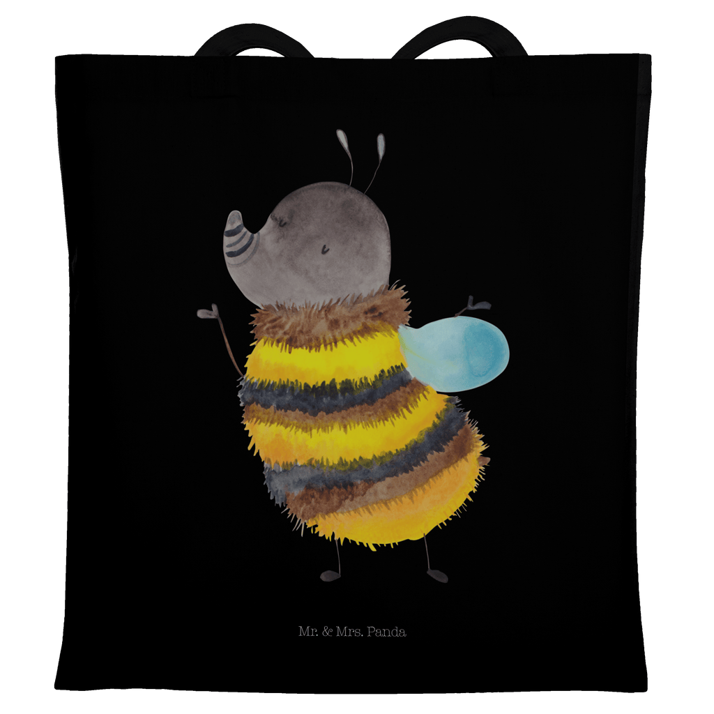 Tragetasche Hummel flauschig Beuteltasche, Beutel, Einkaufstasche, Jutebeutel, Stoffbeutel, Tiermotive, Gute Laune, lustige Sprüche, Tiere, Hummel, Flauschig, Biene, Blume, Natur