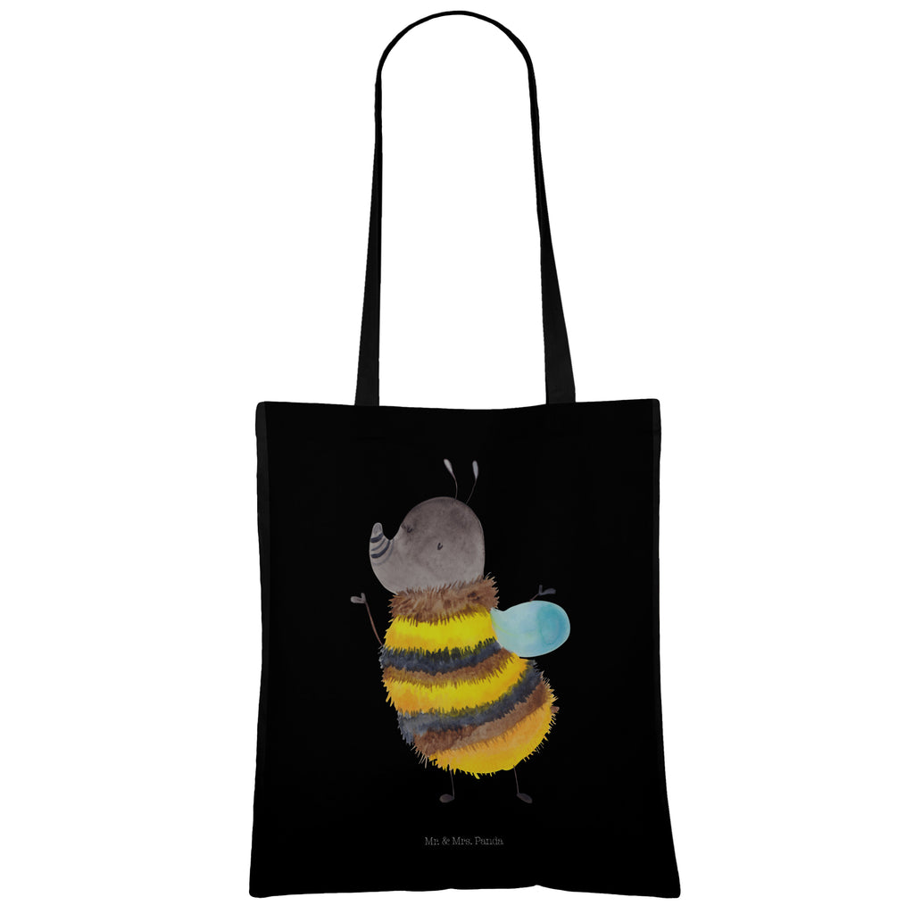 Tragetasche Hummel flauschig Beuteltasche, Beutel, Einkaufstasche, Jutebeutel, Stoffbeutel, Tiermotive, Gute Laune, lustige Sprüche, Tiere, Hummel, Flauschig, Biene, Blume, Natur