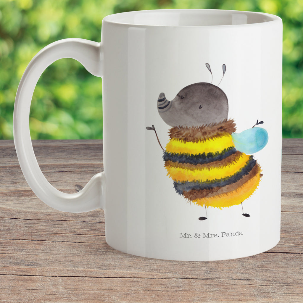 Kindertasse Hummel flauschig Kunststoff Tasse, Kindergarten, Tasse, Trinkbecher, Camping Becher, Kaffeetasse, Kunststoffbecher, Kindergartenbecher, Outdoorgeschirr, Kunststoffgeschirr, Reisebecher, Reisetasse, Kinderbecher, Tiermotive, Gute Laune, lustige Sprüche, Tiere, Hummel, Flauschig, Biene, Blume, Natur