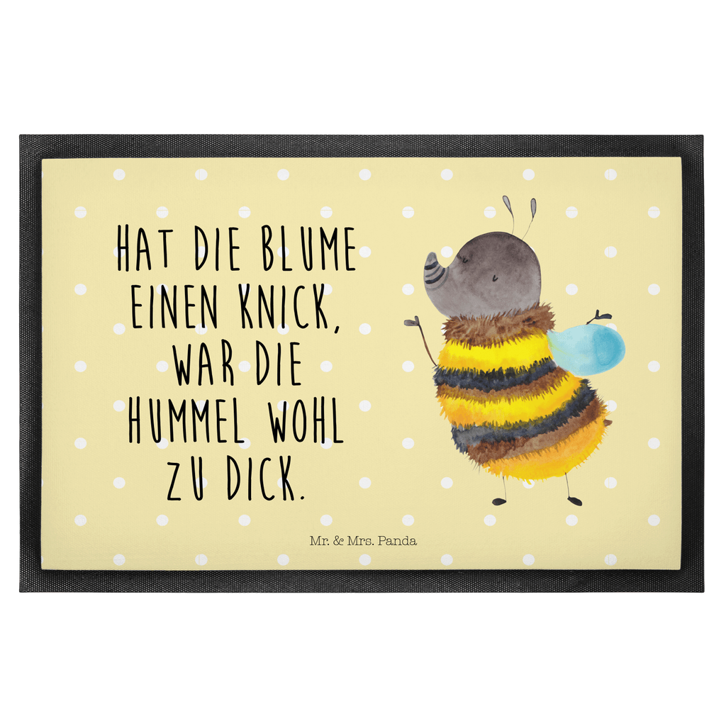 Fußmatte Hummel flauschig Hummel, Flauschig, Biene, Blume, Natur Türvorleger, Schmutzmatte, Fußabtreter, Matte, Schmutzfänger, Fußabstreifer, Schmutzfangmatte, Türmatte, Motivfußmatte,  Haustürmatte, Vorleger  süße Tiermotive, gute Laune, lustige Sprüche, Tiere