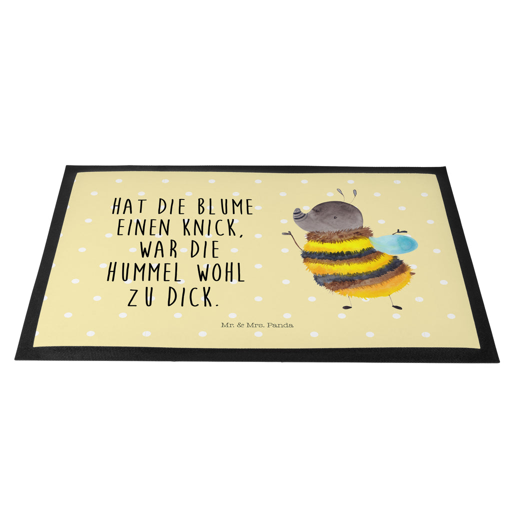 Fußmatte Hummel flauschig Hummel, Flauschig, Biene, Blume, Natur Türvorleger, Schmutzmatte, Fußabtreter, Matte, Schmutzfänger, Fußabstreifer, Schmutzfangmatte, Türmatte, Motivfußmatte,  Haustürmatte, Vorleger  süße Tiermotive, gute Laune, lustige Sprüche, Tiere