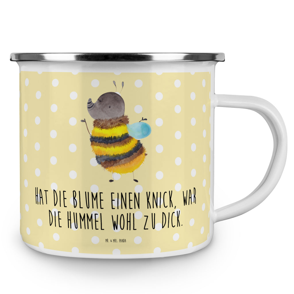 Camping Emaille Tasse Hummel flauschig Campingtasse, Trinkbecher, Metalltasse, Outdoor Tasse, Emaille Trinkbecher, Blechtasse Outdoor, Emaille Campingbecher, Edelstahl Trinkbecher, Metalltasse für Camping, Kaffee Blechtasse, Camping Tasse Metall, Tiermotive, Gute Laune, lustige Sprüche, Tiere, Hummel, Flauschig, Biene, Blume, Natur
