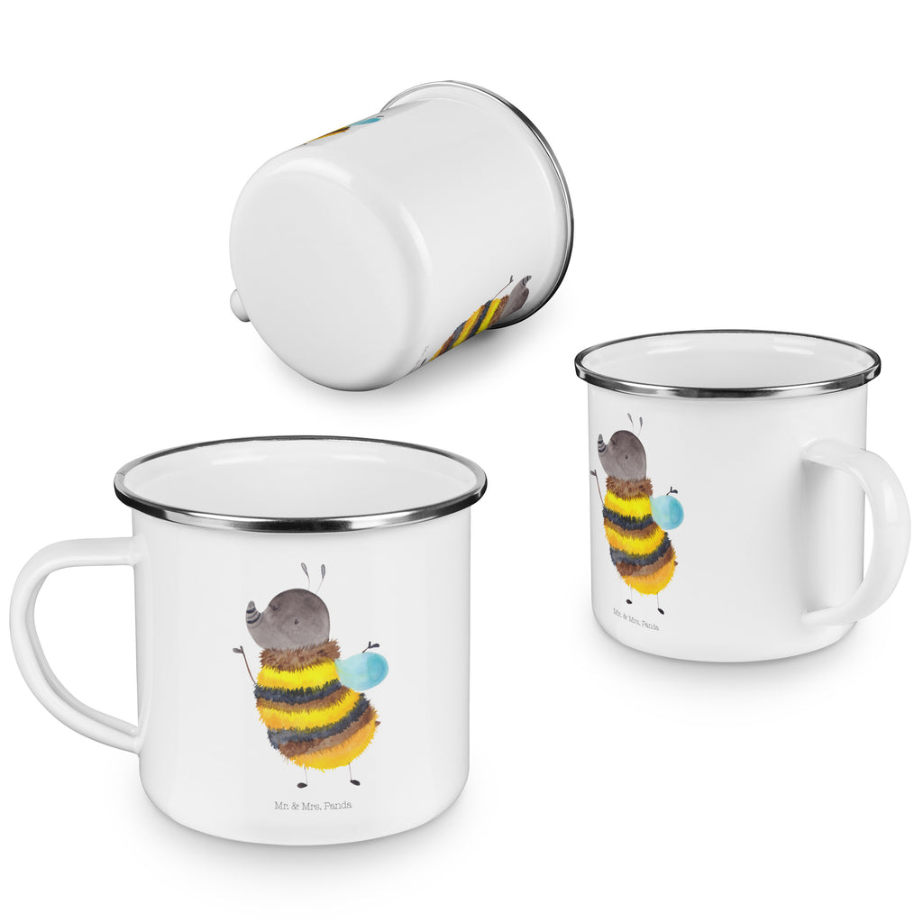 Camping Emaille Tasse Hummel flauschig Campingtasse, Trinkbecher, Metalltasse, Outdoor Tasse, Emaille Trinkbecher, Blechtasse Outdoor, Emaille Campingbecher, Edelstahl Trinkbecher, Metalltasse für Camping, Kaffee Blechtasse, Camping Tasse Metall, Tiermotive, Gute Laune, lustige Sprüche, Tiere, Hummel, Flauschig, Biene, Blume, Natur