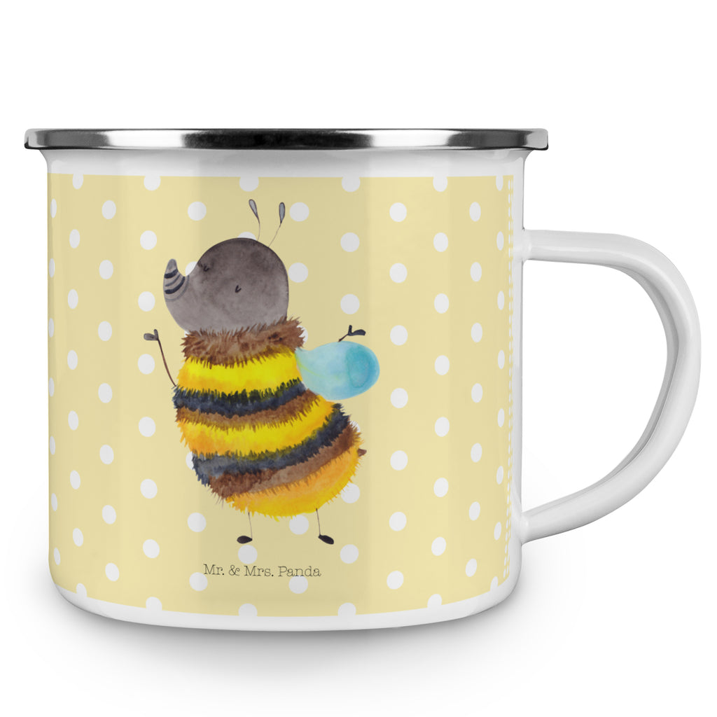 Camping Emaille Tasse Hummel flauschig Campingtasse, Trinkbecher, Metalltasse, Outdoor Tasse, Emaille Trinkbecher, Blechtasse Outdoor, Emaille Campingbecher, Edelstahl Trinkbecher, Metalltasse für Camping, Kaffee Blechtasse, Camping Tasse Metall, Tiermotive, Gute Laune, lustige Sprüche, Tiere, Hummel, Flauschig, Biene, Blume, Natur